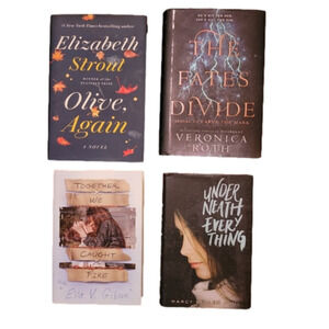 VARIETY OF 4 HARD COVERED BOOKS. 4 IN ALL. EXCELLENT CONDITION!